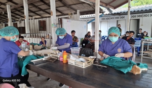 กิจกรรมส่งความสุขปีใหม่ กระทรวงเกษตรและสหกรณ์